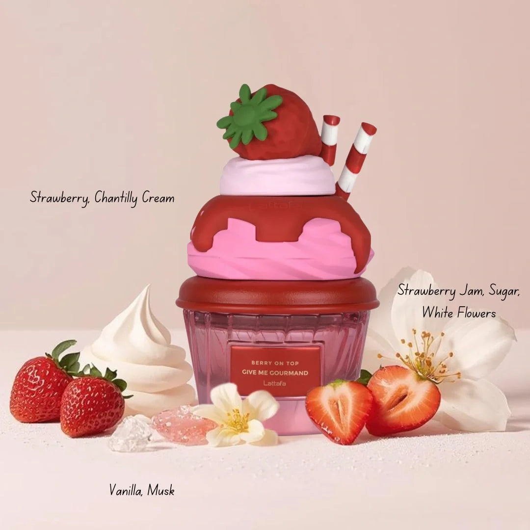 Berry on Top Eau de Parfum Spray 75ml (2.5 oz) by Lattafa