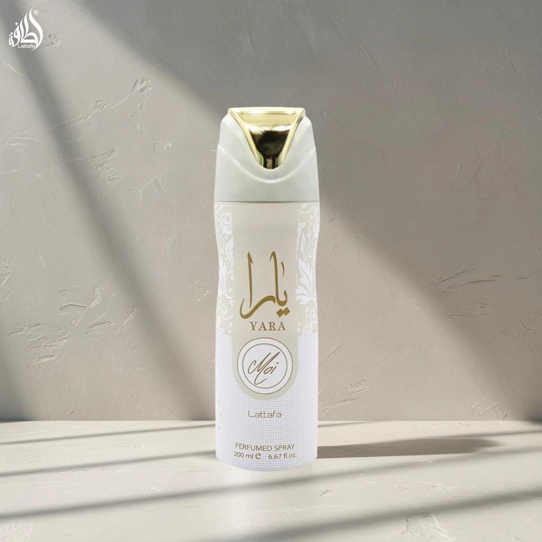 Yara Moi Deodorant Spray 200ML (6.7 OZ) by Lattafa