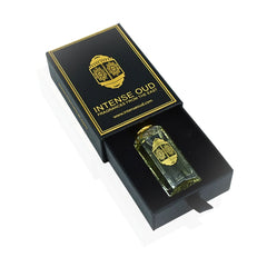 Rose Musk Perfume Oil 12ML (0.40 OZ) With Black Gift Box By Intense Oud | Fresh Rose, Zesty Lemon With A Soft Musk & Sandalwood Finish.