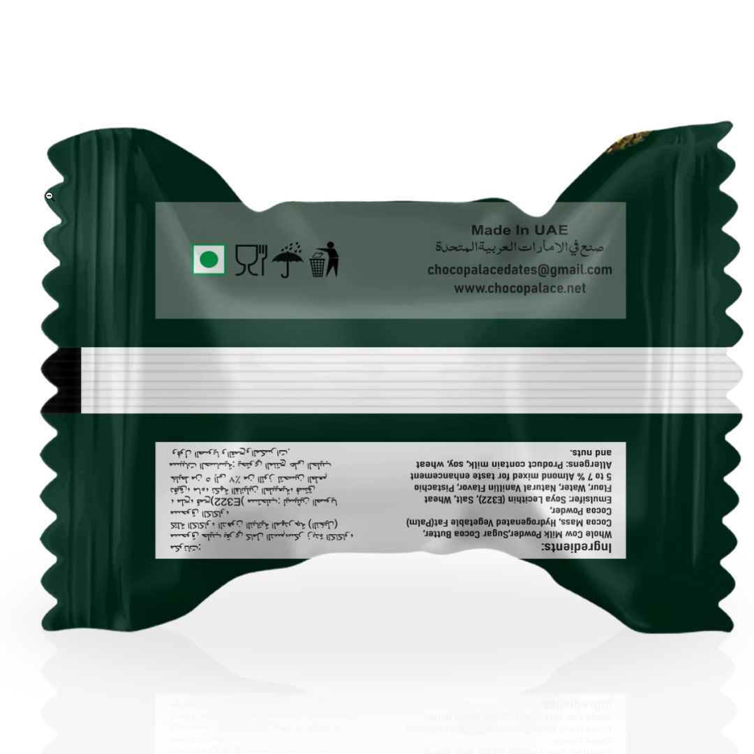 Dubai Choco-Stick Pistachio By Intense Delish | Rich Chocolate, Nutty Crunch, Pistachio Perfection. (BOX OF 6)