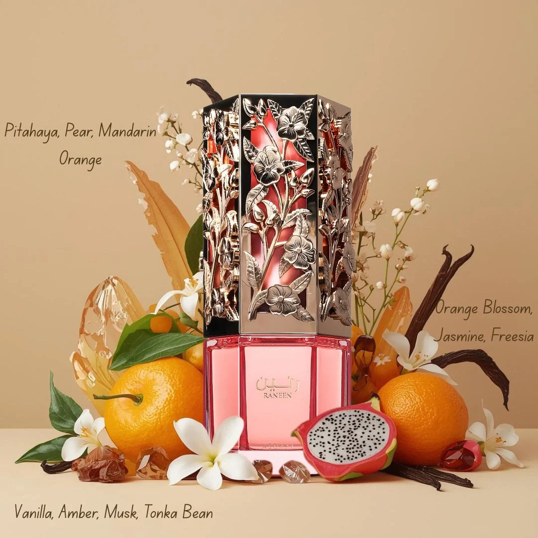 Raneen Eau de Parfum Spray 100ml (3.4 oz) by Asdaaf - Intense Oud