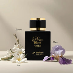 Pure Black Gold Eau de Parfum Spray 100ml (3.4 oz) by Oud Elite