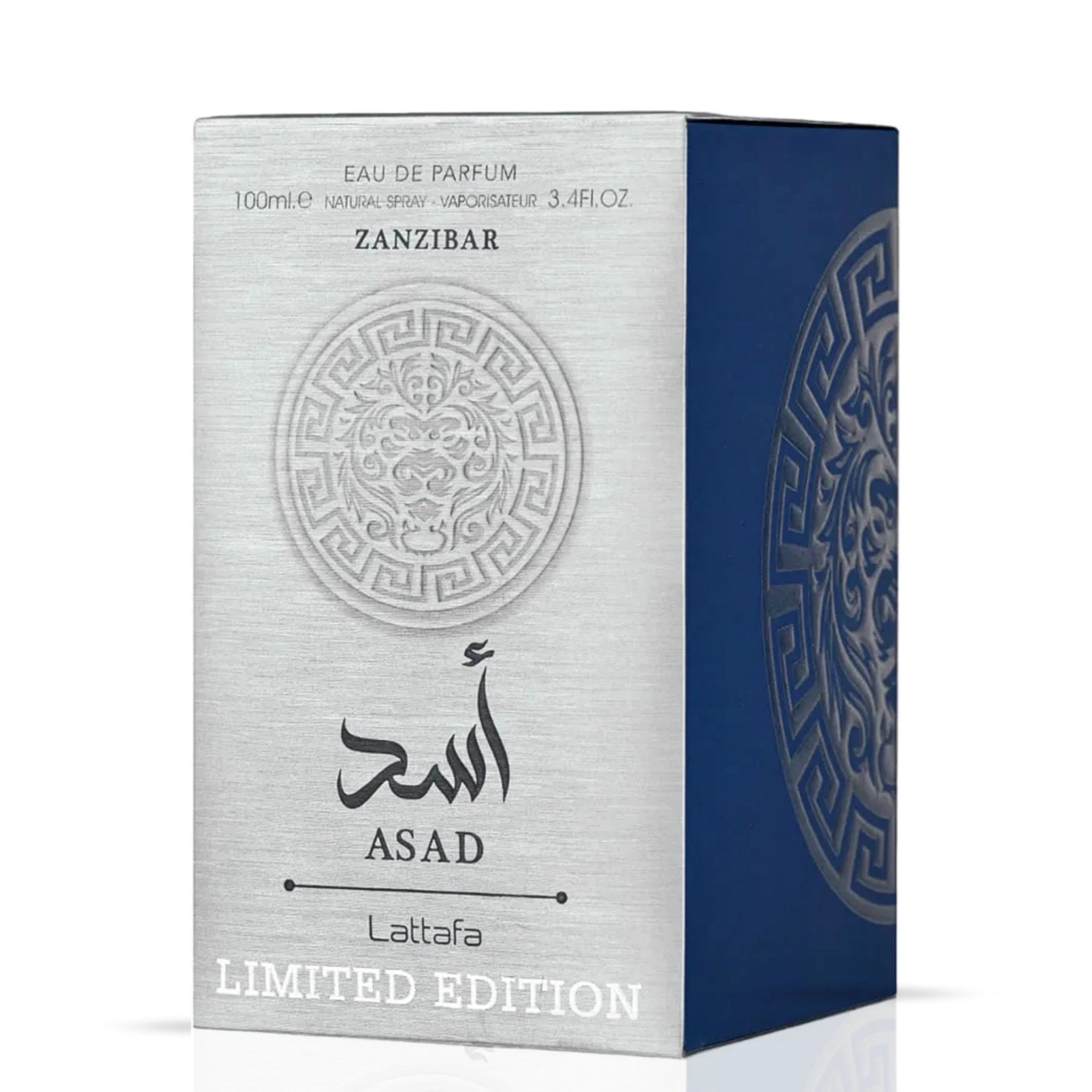 Asad Zanzibar Limited Edition Eau de Parfum Spray 100ml (3.4 oz) by Lattafa