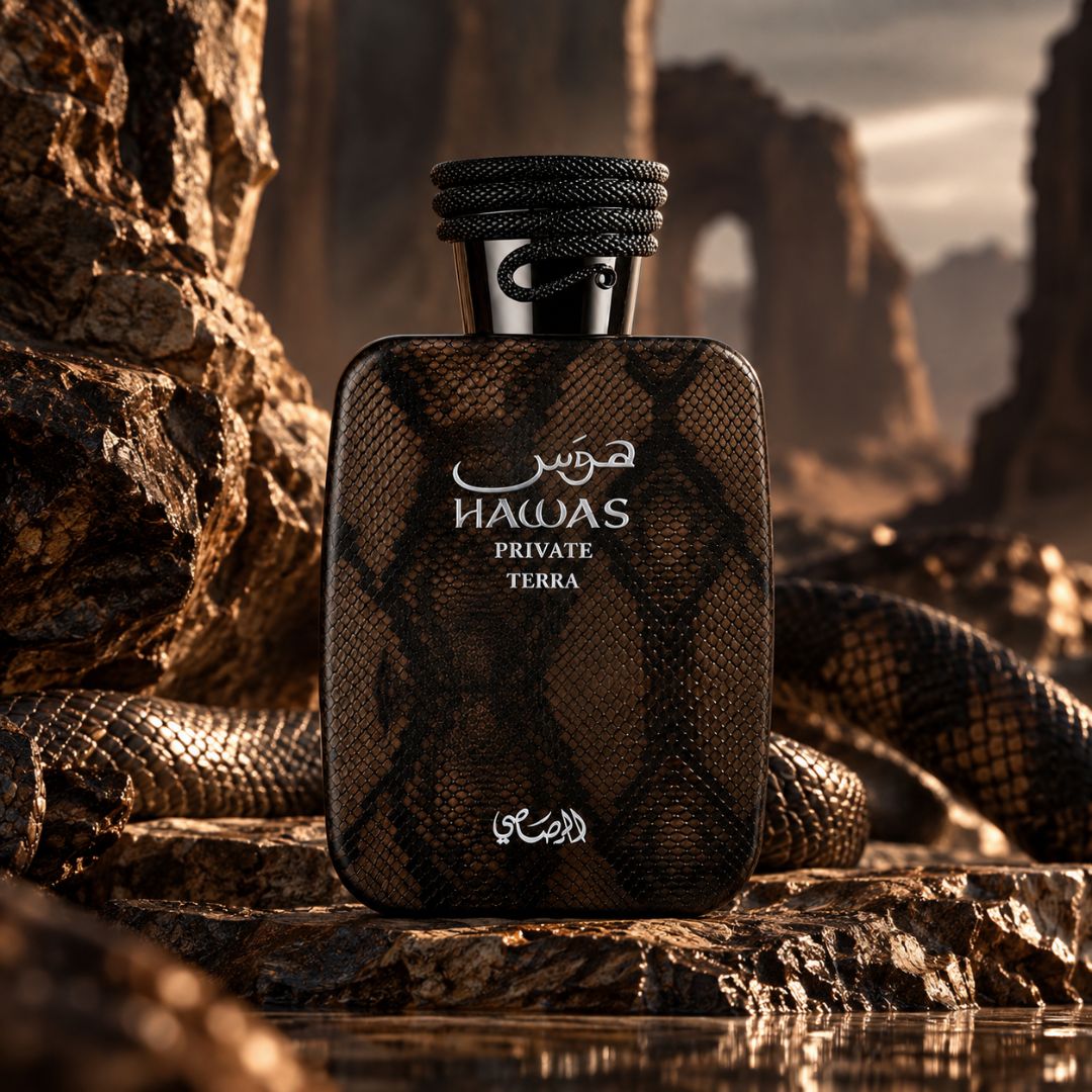 Hawas Private Terra Extrait De Parfum Spray 100ml (3.38 oz) by Rasasi