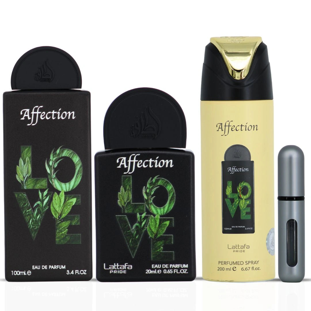 Lattafa Pride Affection 3-Piece Eau de Parfum Gift Set
