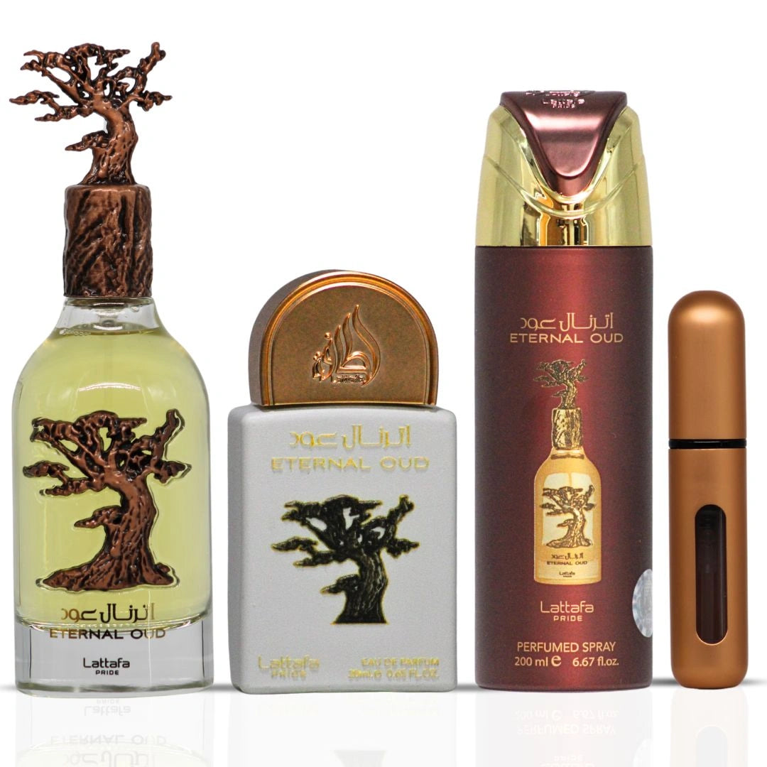 Lattafa Pride Eternal Oud 3-Piece Eau de Parfum Gift Set