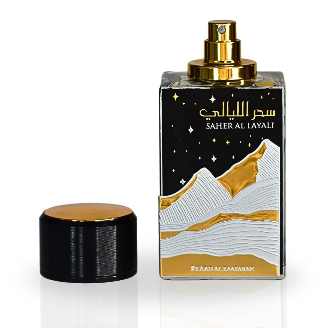 Saher Al Layali EDP Spray 100ML (3.4 OZ) By Ard Al Zaafaran | A Long Lasting Impression Of Elegance And Refinement.