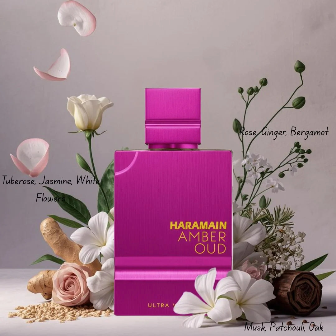 Amber Oud Ultra Violet Eau de Parfum Spray 60ml (4.0 oz) by Al Haramain
