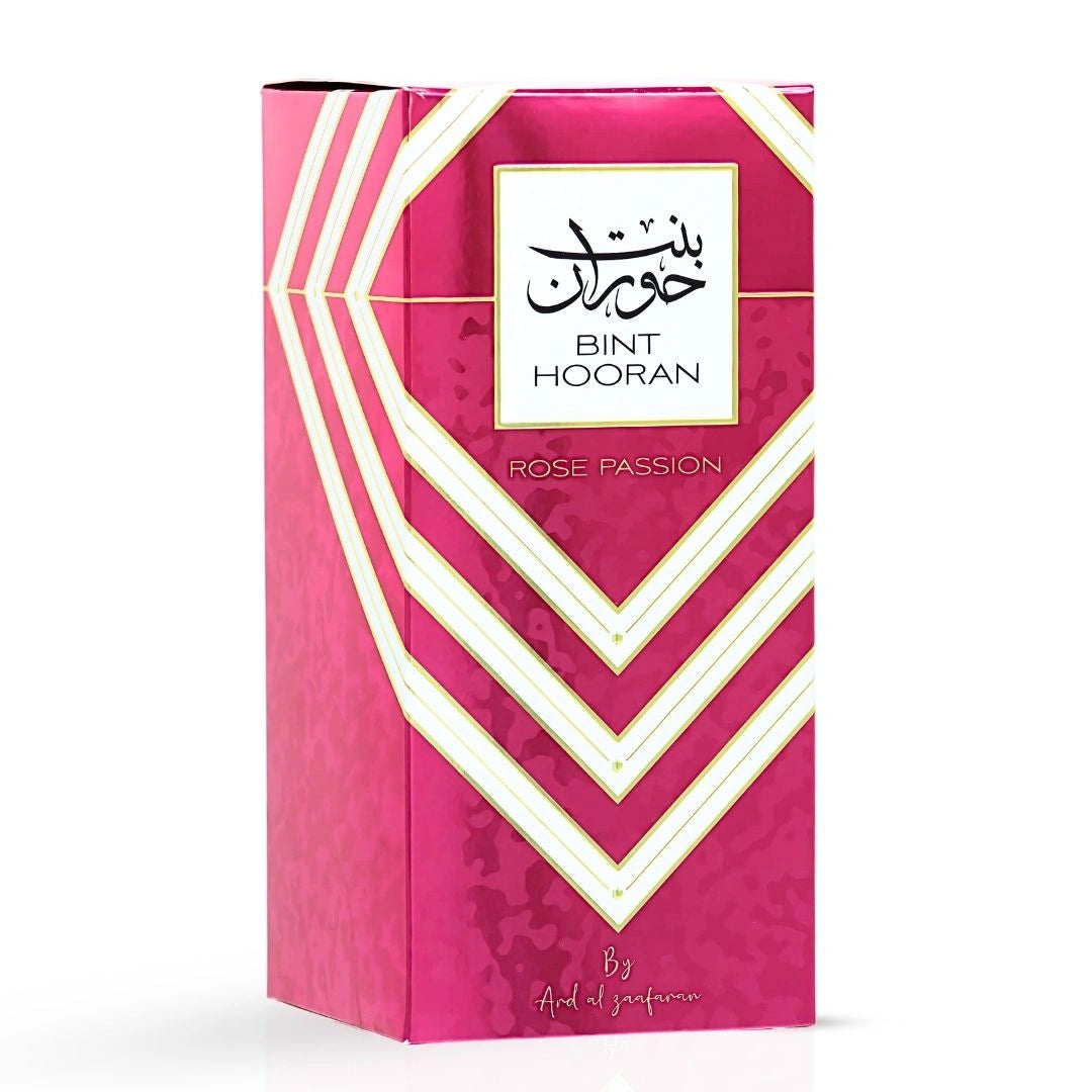 Bint Hooran Rose Passion Eau de Parfum Spray 100ml (3.4 Oz) by Ard Al Zaafaran