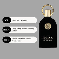 Philos Opus Noir Eau De Parfum Spray 100ML (3.4 OZ) By Maison Alhambra