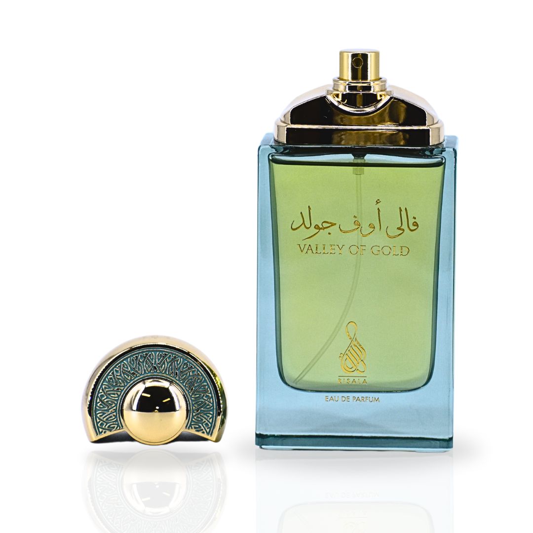 Valley Of Gold EDP Spray 100ML (3.4 OZ) By RISALA | Discover The Captivating Essence Of Freshness & Depth.