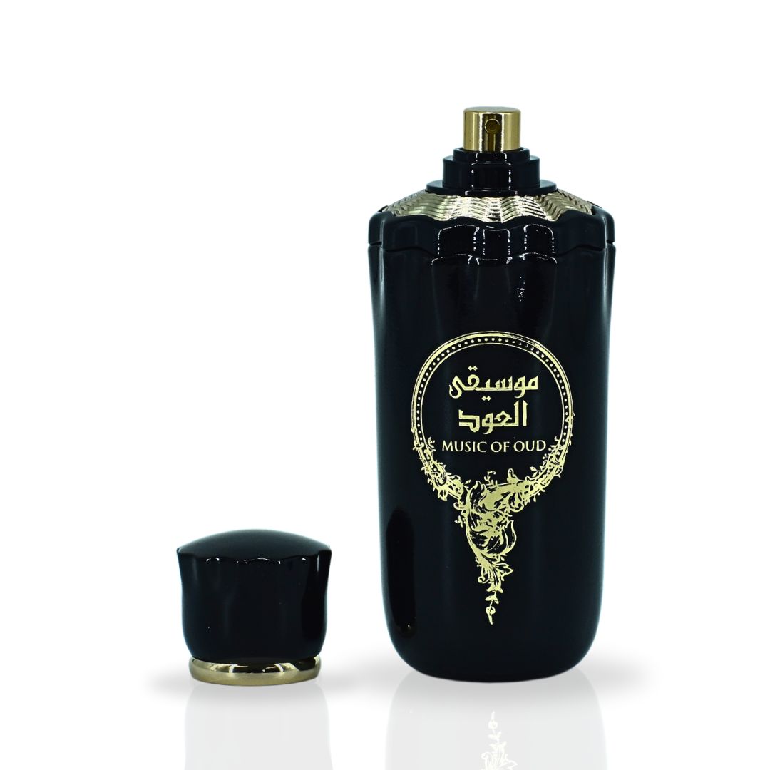 Music Of Oud EDP Spray 100ML (3.4 OZ) By RISALA | Long Lasting, Luxurious, Original Scents Of Arabia.