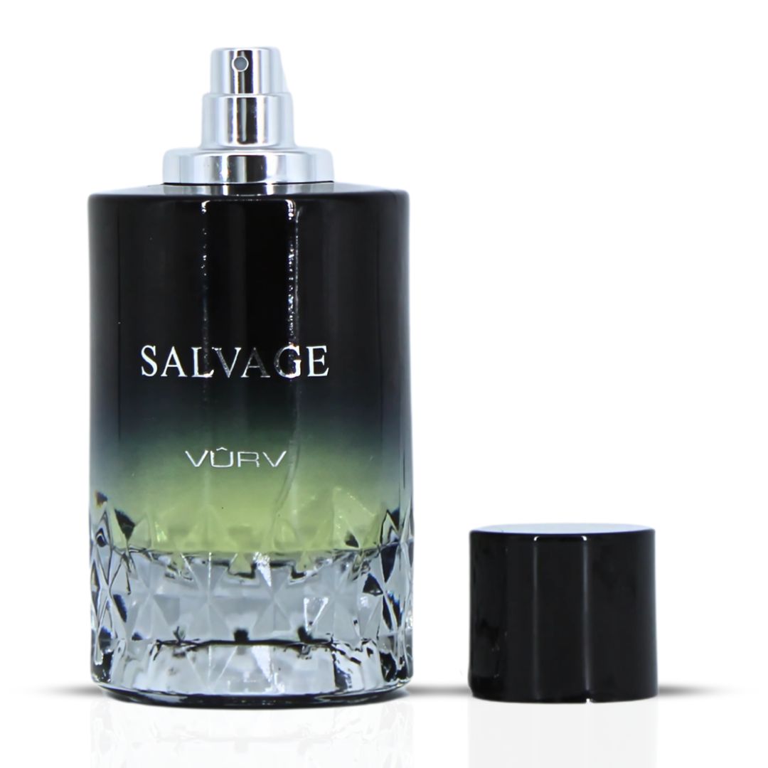 Salvage Eau De Parfum Spray 100ML (3.4 OZ) by Vurv | A Zesty, Spicy Blend with Fresh Bergamot and a Warm, Woody Finish.