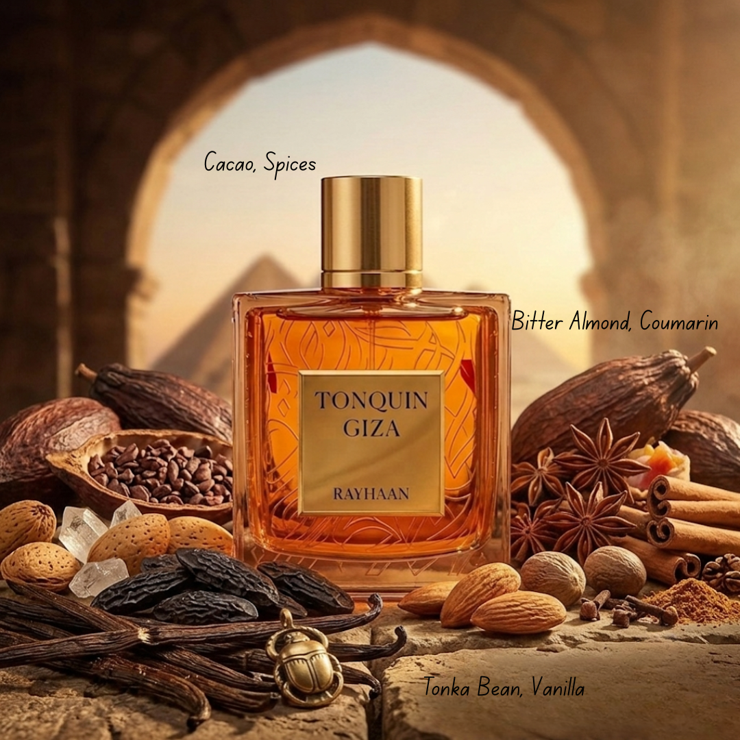 Rayhaan Tonquin Giza Eau de Parfum Spray 100ml (3.4 oz) by Rayhaan