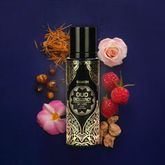 OUD EXCELLENCY Water Perfume Spray 30ML (1.01 OZ) By Hamidi | 24 Hours Long Lasting | A Scent That Embodies Grace & Charm.