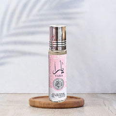 YARA Roll On Perfume Oil CPO  10ML (0.34 OZ) By Ard Al Zaafaran | Captivating Aroma for the Modern Women. (PACK OF 3)