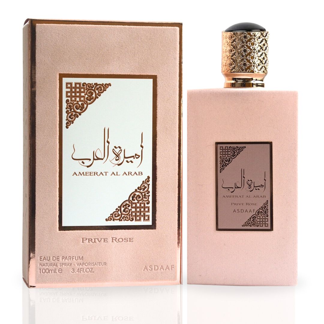 Ameer Al Arab Imperium & Ameerat Al Arab Prive Rose - EDP Sprays 100ML (3.4 OZ) by Asdaaf. (BUNDLE)