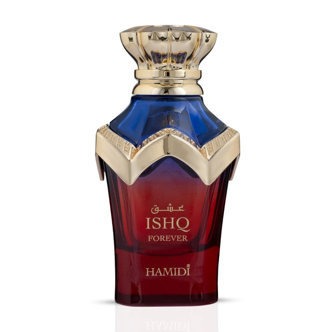 Ishq Forever Eau de Parfum Spray 100ml (3.4 oz) by Hamidi - Intense Oud