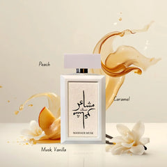 Mashaer Musk Eau de Parfum Spray 100ml (3.4 oz) by Oud Elite