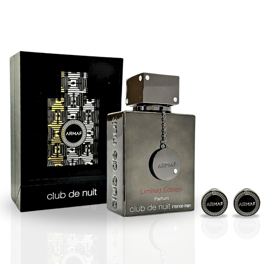 Club De Nuit Intense Man Limited Edition Pure Parfum Gift Box 105ML (3.6 OZ) By Armaf | Long Lasting, Luxurious, Woody, Spicy Masculine Scent.