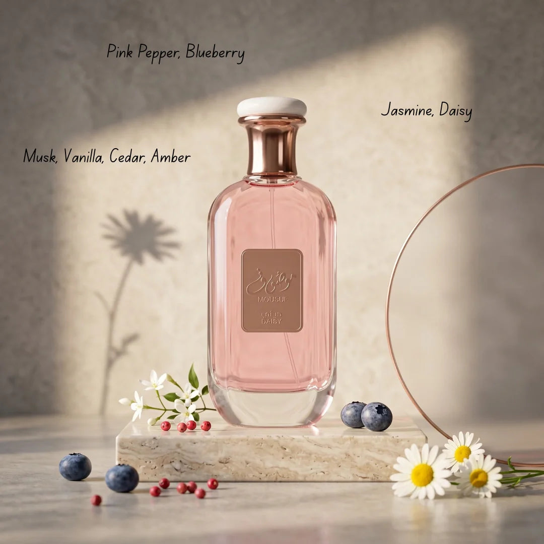 Mousaf Daisy Eau de Parfum Spray 100ml (3.4 oz) by Ard Al Zaafaran