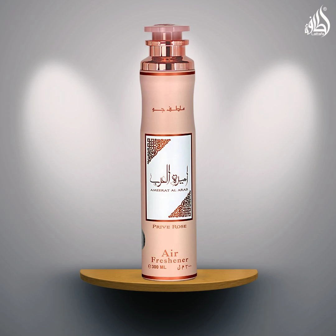 Ameerat Al Arab Prive Rose Air Freshener 300ml (10.1 oz) by Lattafa