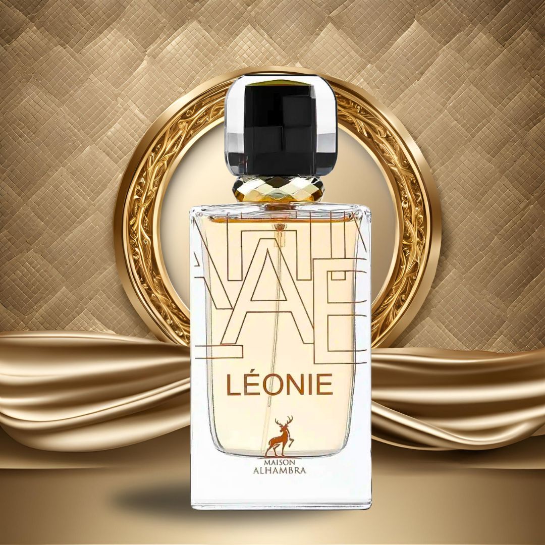 Léonie Eau De Parfum Spray 100ML (3.4 OZ) by Maison Alhambra | Long Lasting, Warm, Sensual, Enchanting Scent.