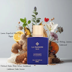 La Passion Blue Eau de Parfum Spray 20ml (0.6 oz) by Intense Elite