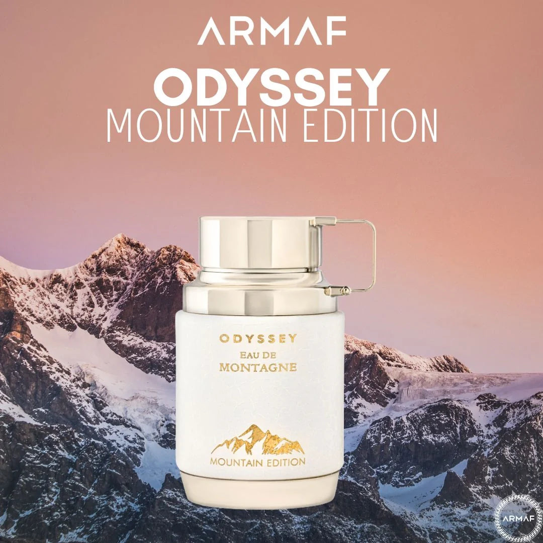 Odyssey Eau de Montagne Mountain Edition Eau de Parfum Spray 100ml (3.4 oz) by Armaf