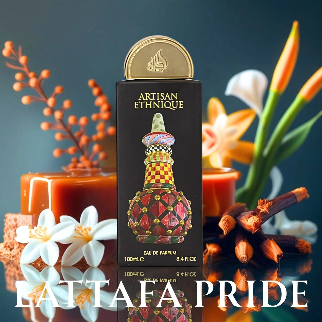 Artisan Ethnique Eau de Parfum Spray 100ml (3.4 oz) by Lattafa Pride