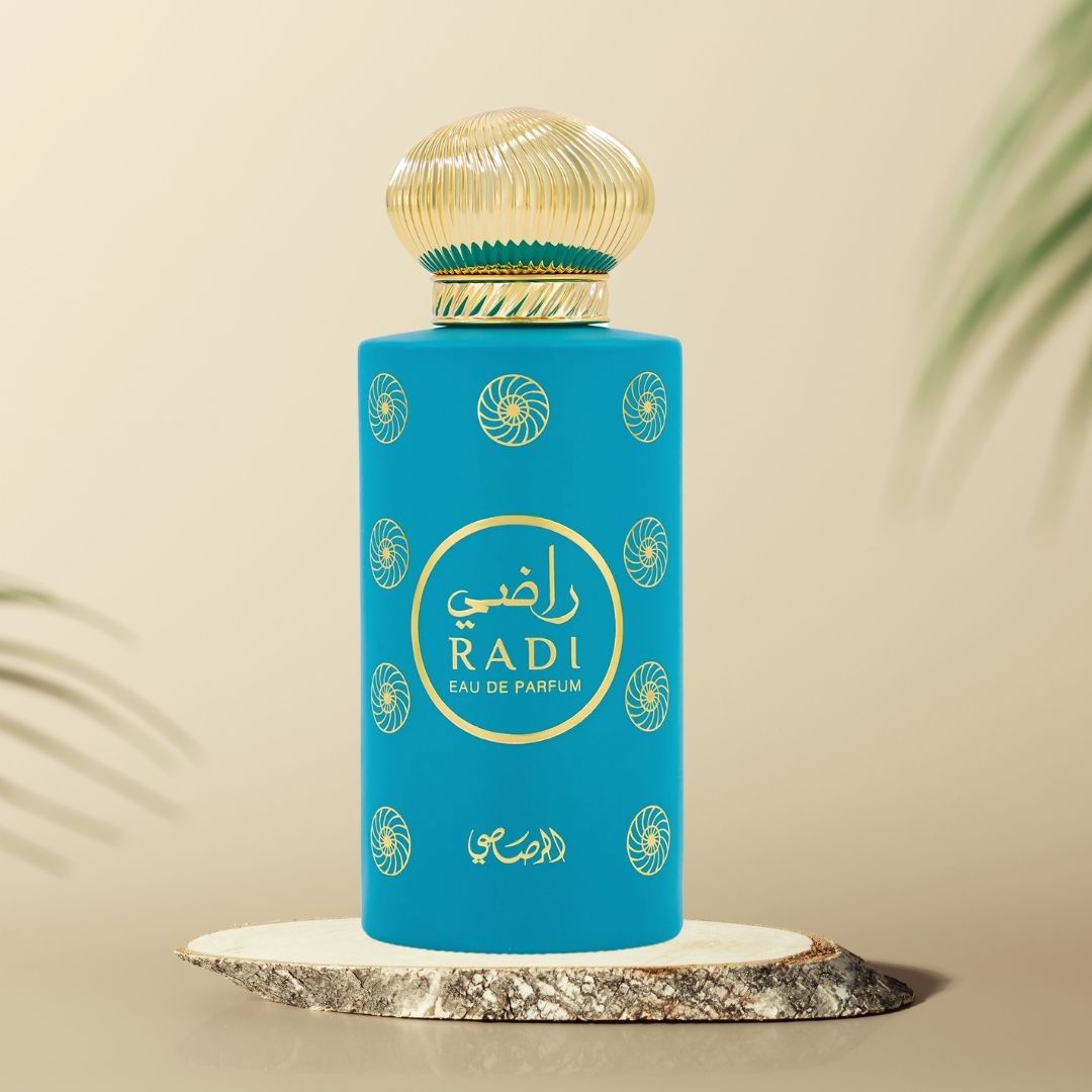 Radi EDP Spray 100ML (3.38 OZ) by Rasasi | Long Lasting, Refreshing, Floral, Fruity, Luxurious Unisex Scent.