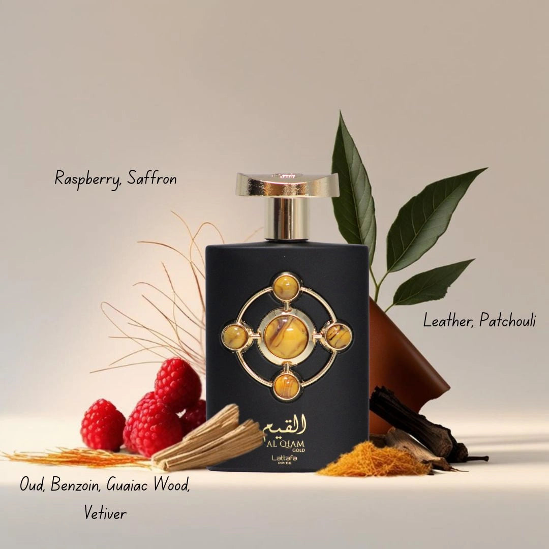 Lattafa Pride Al Qiam Gold 3-Piece Eau de Parfum Gift Set