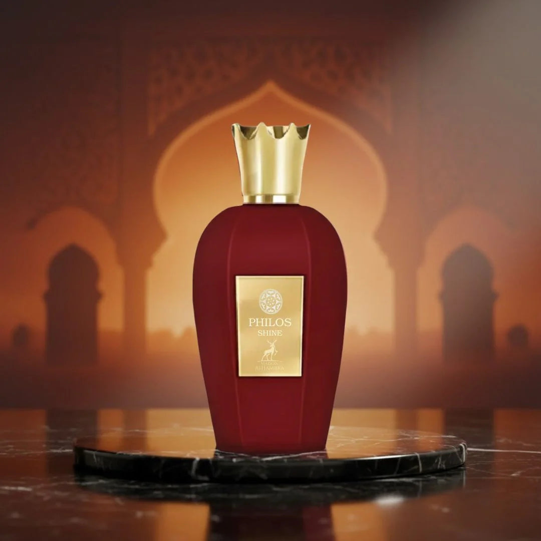 Philos Shine Eau de Parfum Spray 100ml (3.4 oz) by Maison Alhambra - Intense Oud