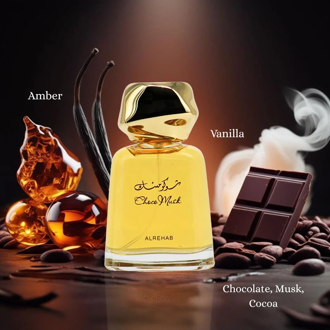 Choco Musk Eau De Parfum Spray 100ML (3.4 OZ) by Al Rehab