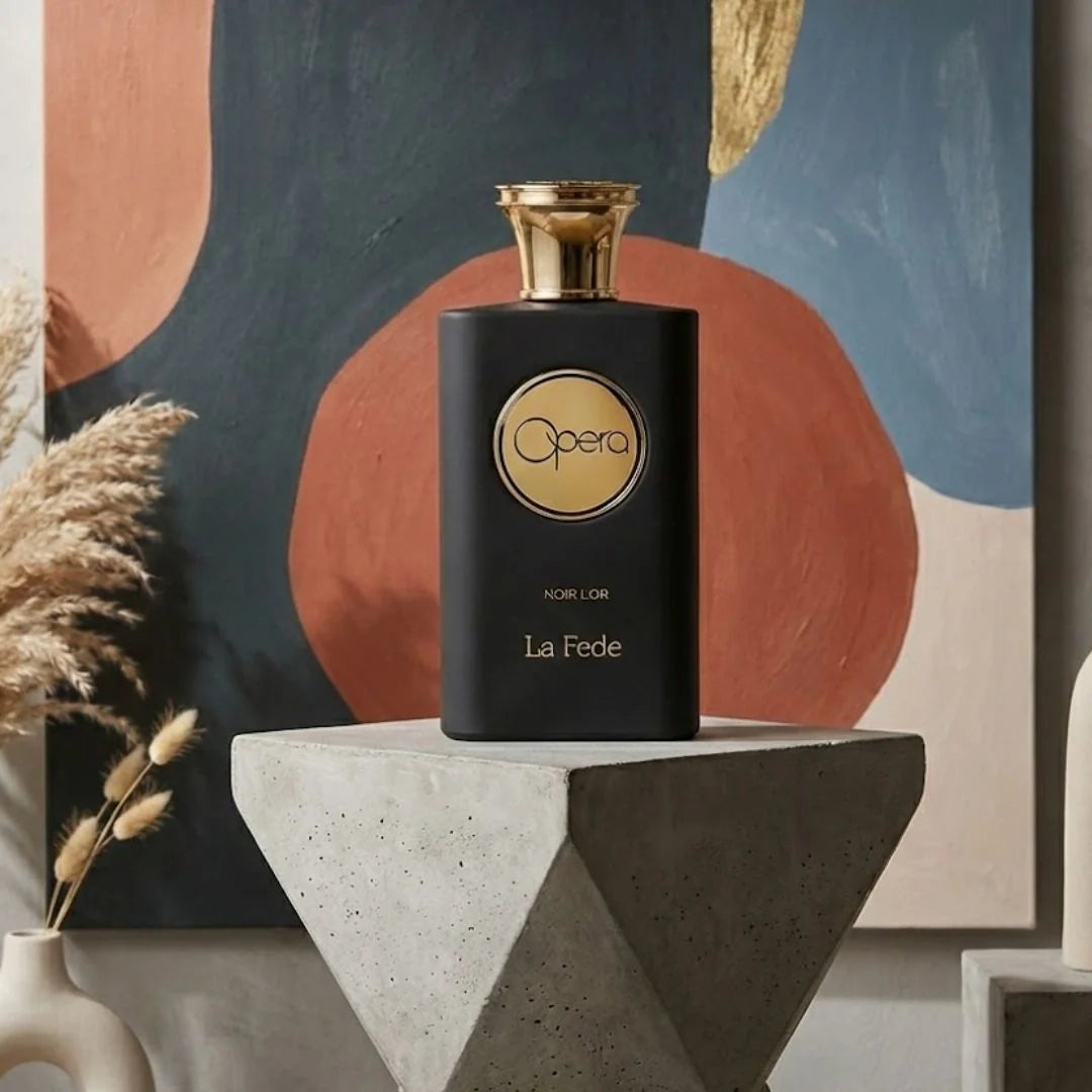 La Fede Opera Noir L'Or Eau de Parfum Spray 100ml (3.4 oz) by Khadlaj