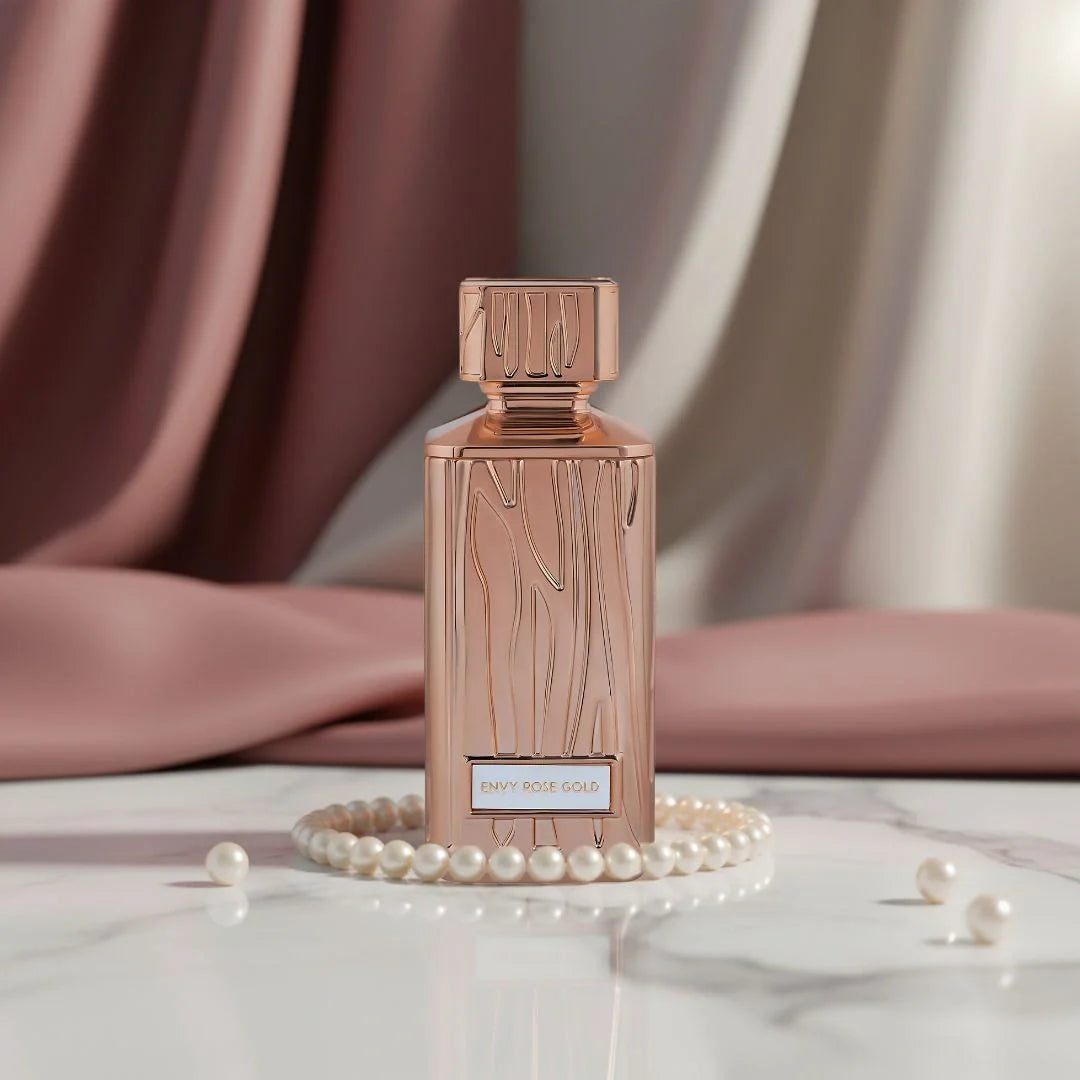 Envy Rose Gold Eau de Parfum Spray 100ml (3.4 oz) by Hamidi
