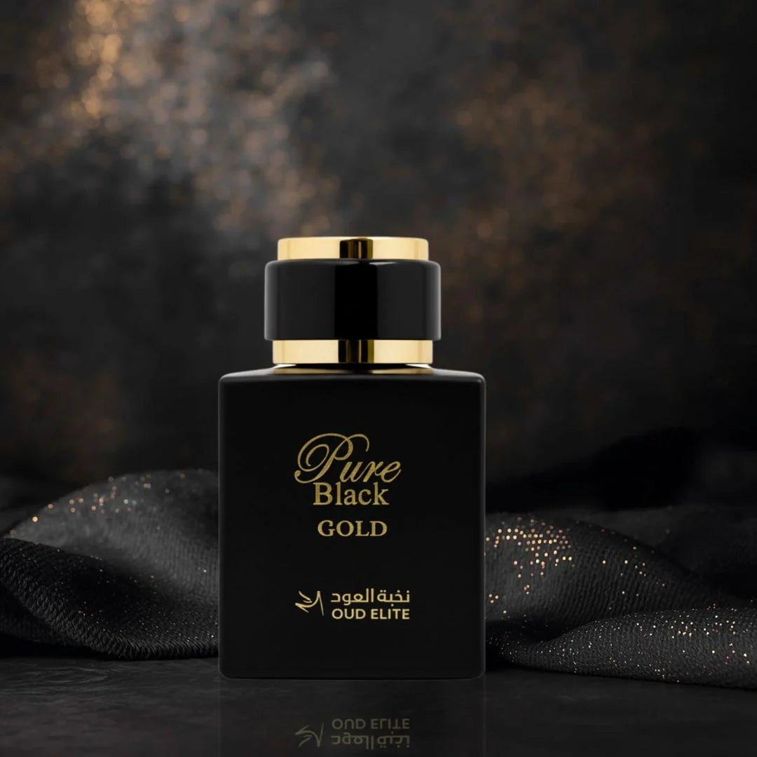 Pure Black Gold Eau de Parfum Spray 100ml (3.4 oz) by Oud Elite