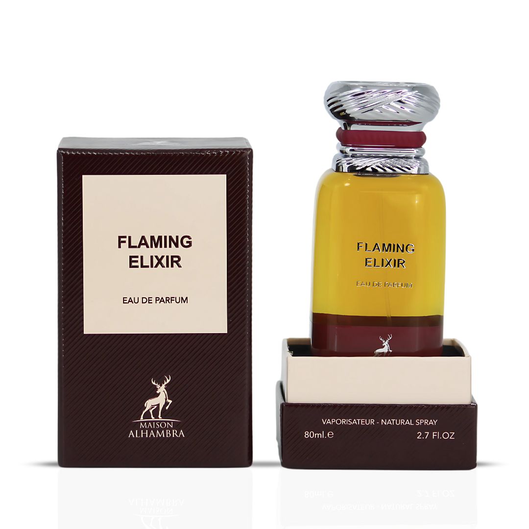 Flaming Elixir Eau de Parfum Spray 80ml (2.7 Oz) by Maison Alhambra