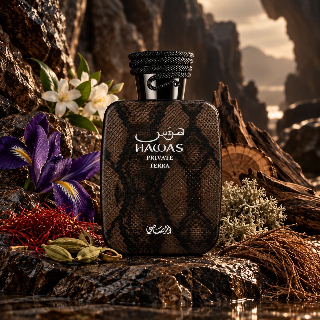 Hawas Private Terra Extrait De Parfum Spray 100ml (3.38 oz) by Rasasi