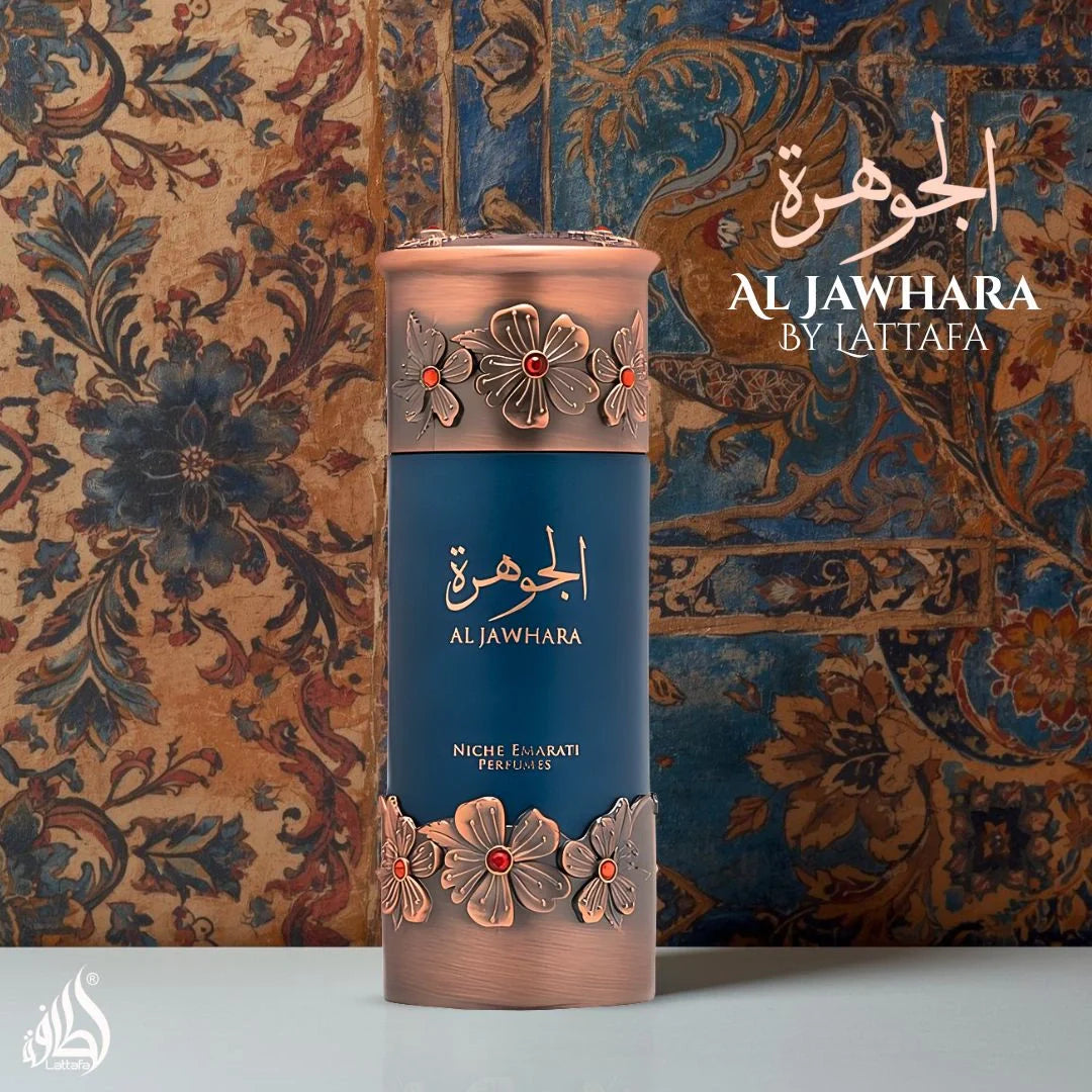 Niche Emarati Al Jawhara Eau de Parfum Spray 100ml (3.4 oz) by Lattafa