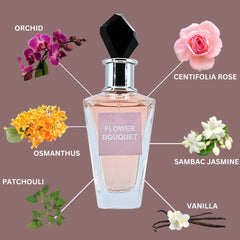Flower Bouquet Eau De Parfum Spray 100ML (3.4 OZ) By Vurv | A Rich