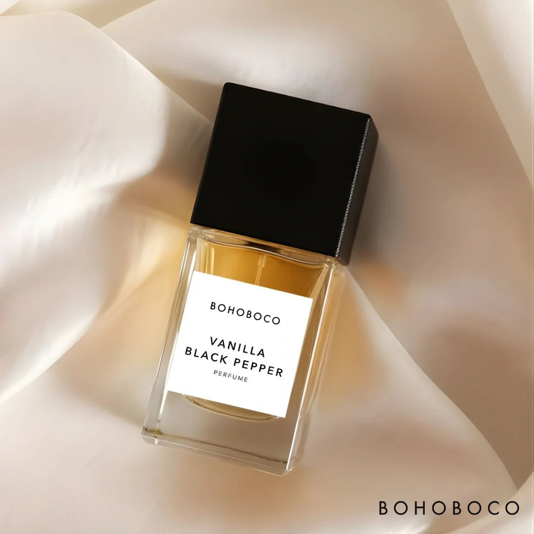 Vanilla Black Pepper Eau de Parfum Spray 50ml (1.7 fl oz) by Bohoboco - Intense Oud