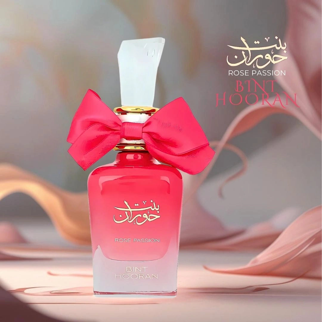 Bint Hooran Rose Passion Eau de Parfum Spray 100ml (3.4 Oz) by Ard Al Zaafaran