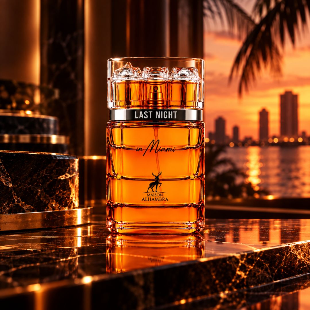 Last Night in Miami Eau de Parfum Spray 100ml (3.4 oz) by Maison Alhambra