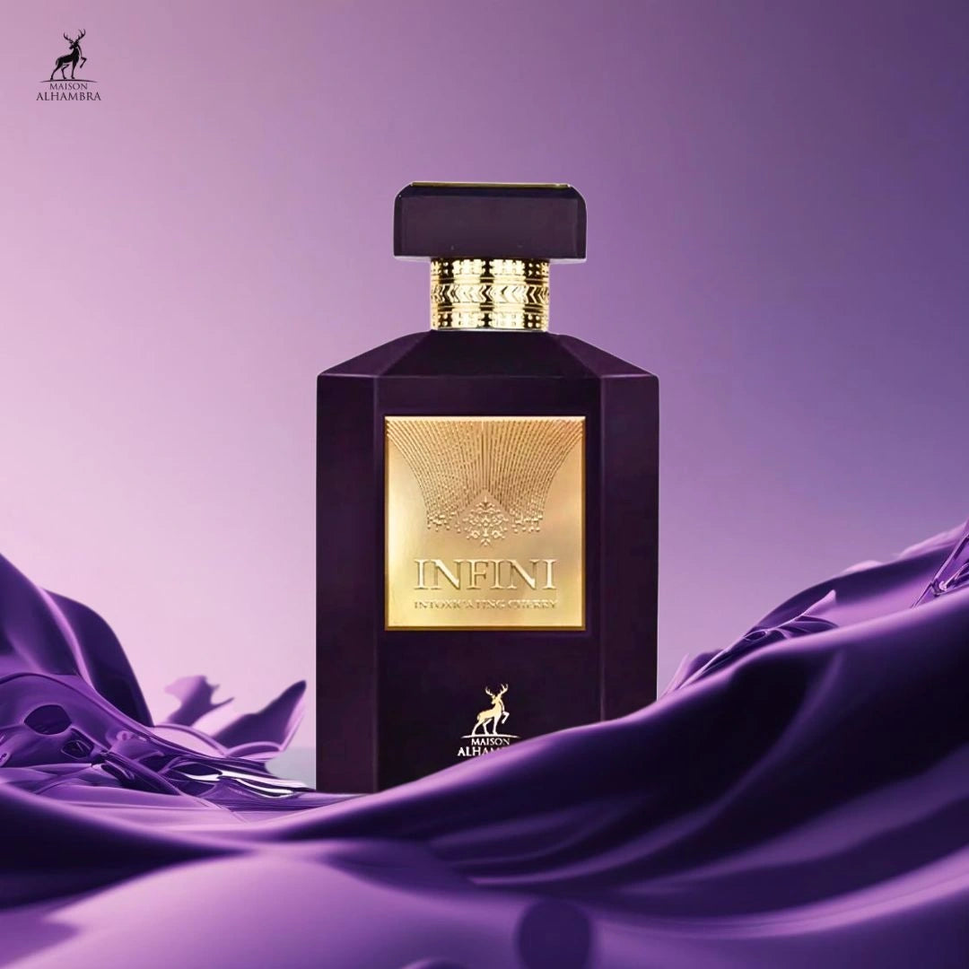 Infini Intoxicating Cherry Eau de Parfum Spray 100ml (3.4 oz) by Maison Alhambra