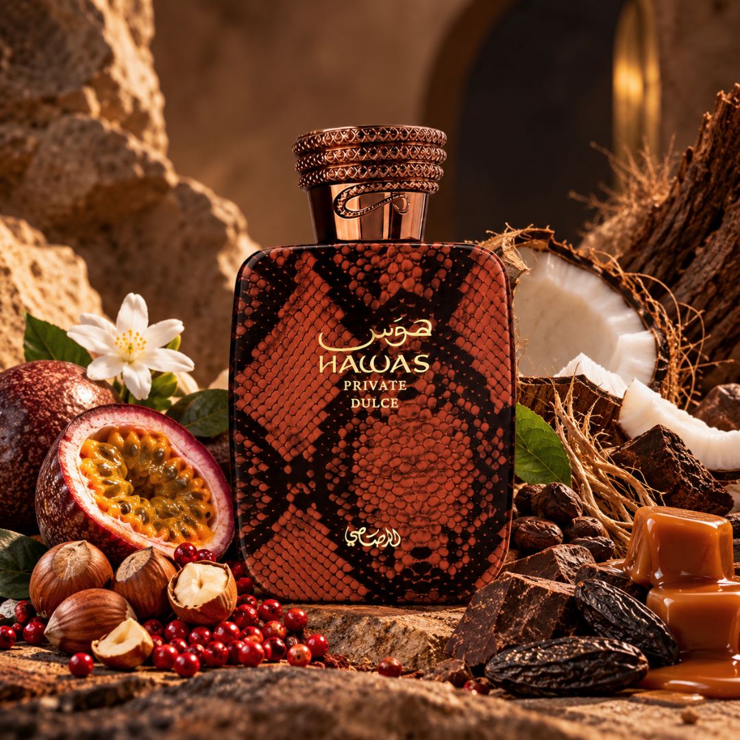 Hawas Private Dulce Extrait De Parfum Spray 100ml (3.38 oz) by Rasasi