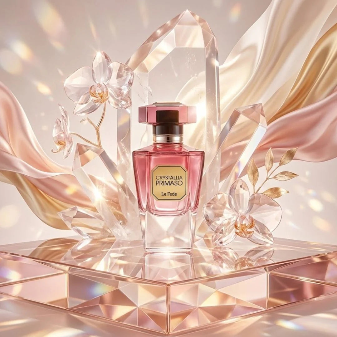 La Fede Crystallia Primaso Eau de Parfum Spray 100ml (3.4 oz) by Khadlaj