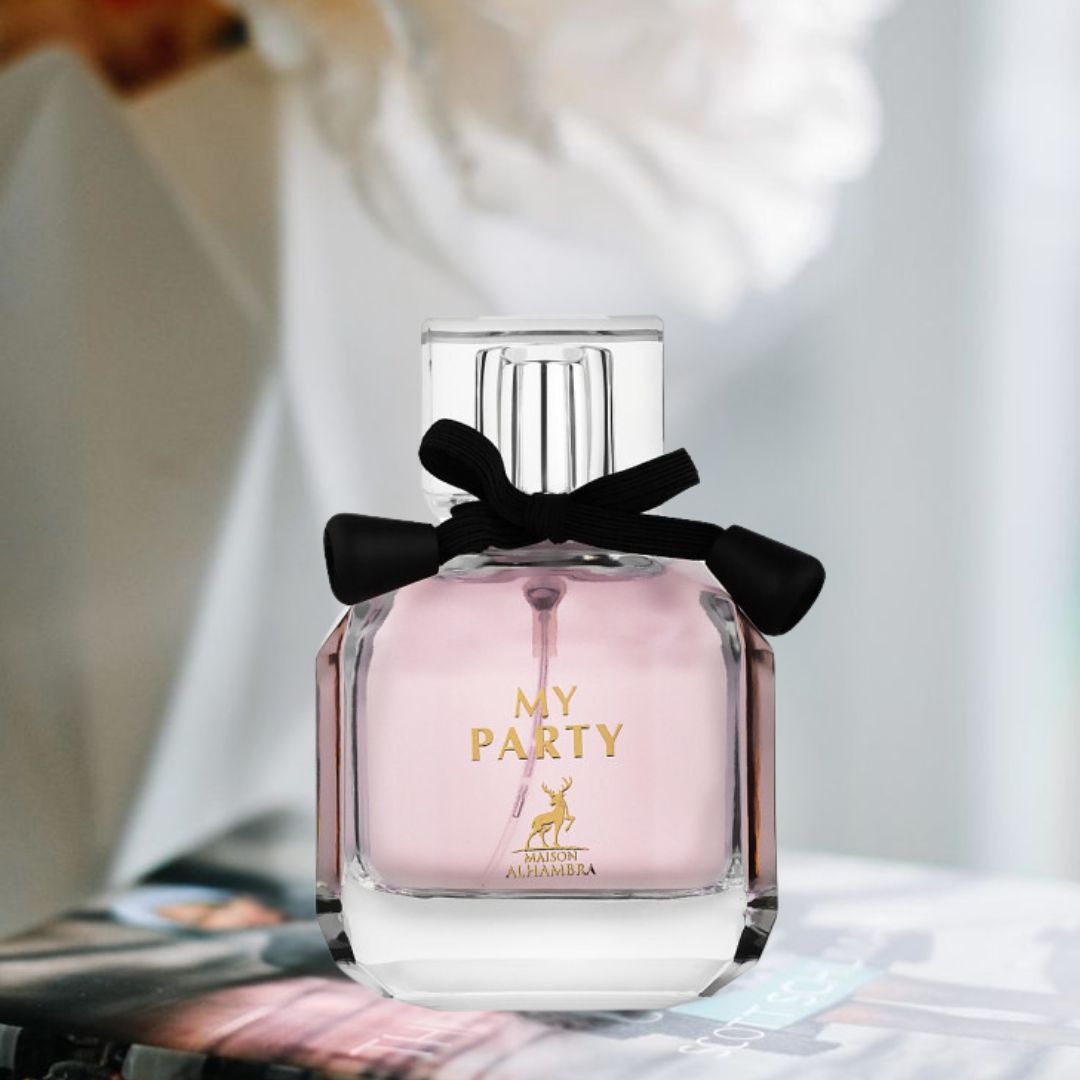 香水(女性用) MY PARTY Eau de Parfum 100ml My Party Eau De Parfum Spray 100ML (3.4 OZ) By Maison Alhambra