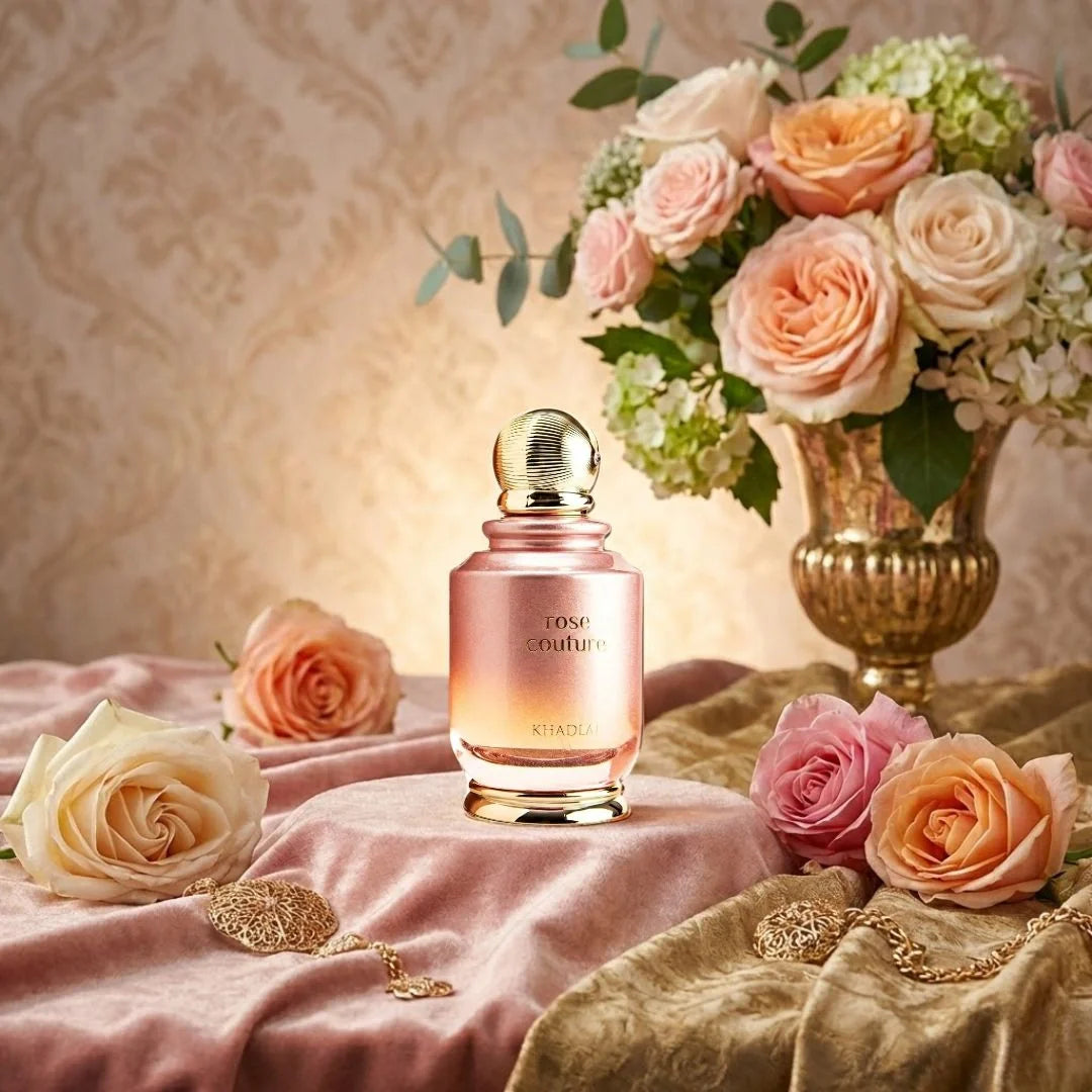 Rose Couture Eau de Parfum Spray 100ml (3.4 oz) by Khadlaj