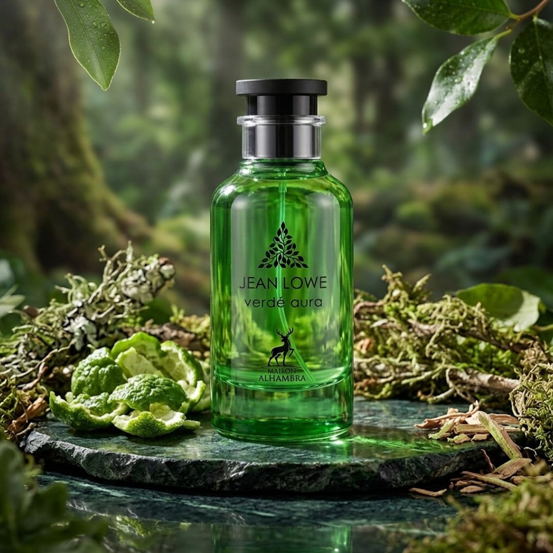 Jean Lowe Verde Aura Eau de Parfum Spray 100ml (3.4 oz) by Maison Alhambra